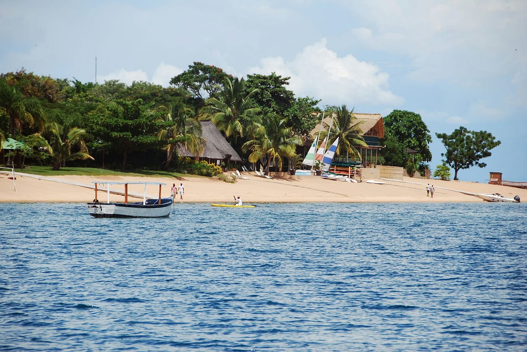 Spiaggia in Malawi