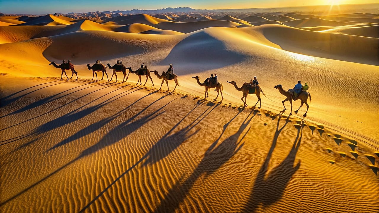 carovana Tuareg