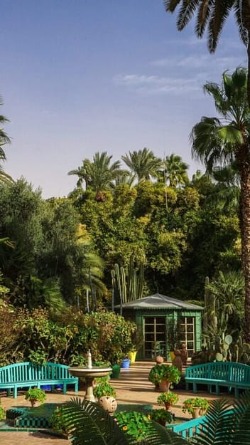 giardini majorelle marrakech marocco viaggioinafrica