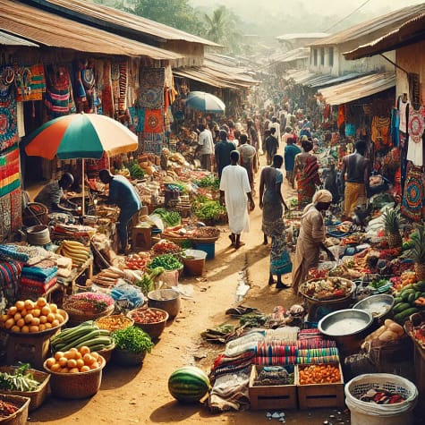 mercato africano