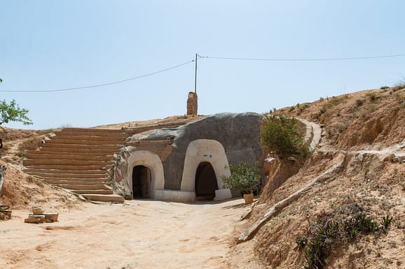 Casa sotterranea a Matmata Tunisia viaggioinafrica