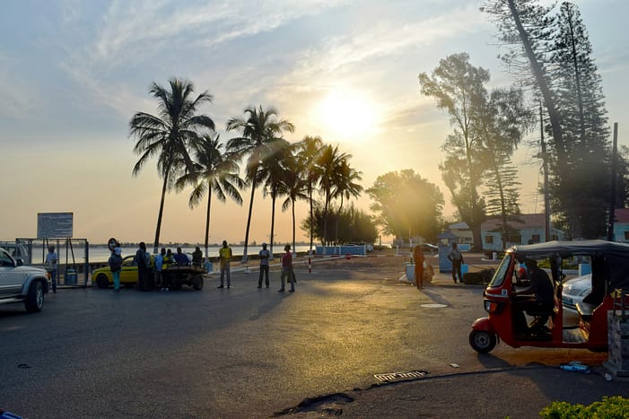 Tramonto a Maputo Mozambico Tramonto a Maputo Mozambico