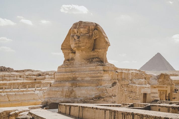 sfinge giza piramidi il cairo egitto viaggioinafrica
